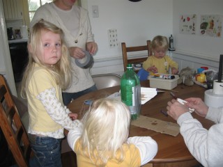 Building the rocket.